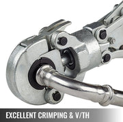 Hydraulische Krimptang - V12-28mm TH16-32mm Perstang - V & TH-vormige Pijp Krimptang - Handbediende Perstang - Loodgietersgereedschap - Blauw