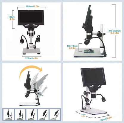 Digitale Microscoop - Microscoop Voor Kinderen - Microscoop kind - Microscoop Kinderen - Microscoop Digitaal - Microscope - 1-1200X