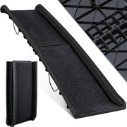 Hondenhelling - Hondenhelling Loopplank - Zeer Geschikt Voor Kleinere Honden - Oploopbaan -Draagbaar -Inschuifbaar - Zwart