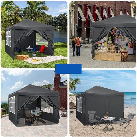 Party Tent - Feesttent - Camping Tent - Paviljoen - Pop up tent - Opvouwbaar - Waterdicht - 3x3