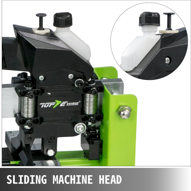 Tegelsnijder - 800mm - Handmatige Keramische Tegelsnijmachine - Met Twee Wielen en Rubberen Handgreep - voor het Snijden van Tegels, keramiek, Porseleinen Tegels