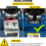 Elektrische luchtcompressorpomp - 1800 W - hogedrukluchtpomp - 4500 PSI - handmatige stop - luchtcompressor met waterkoeling - warmtedissipatie en LED-temperatuurweergave - voor scuba-tank, PCP-luchtgeweer