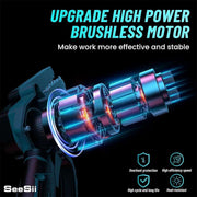 Takken Knipper - Heggen Knipper - Takken Schaar - Heggen Schaar - Met Verlengstuk - Uitschuifbaar - 2x Accu - Blauw