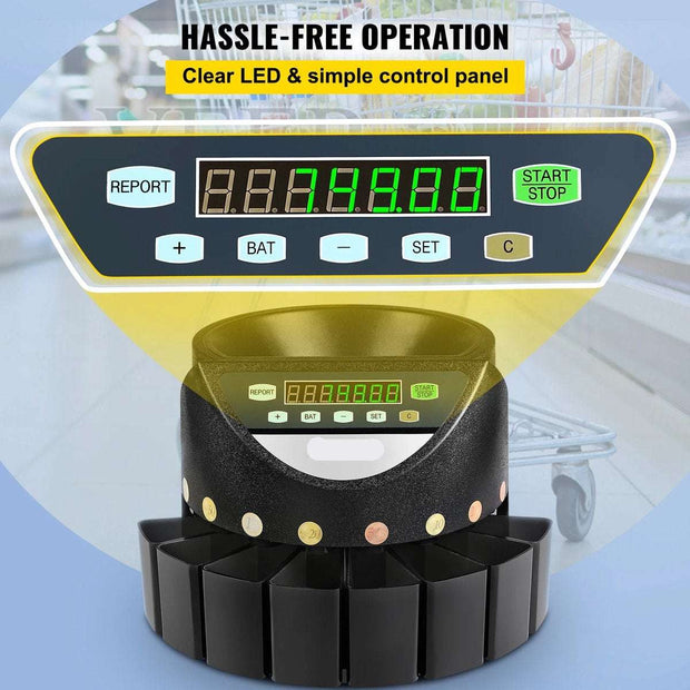 Tel machine - Munten Tel Machine - Muntgeld Tel Machine - Muntgeld Teller - Munten Teller - Munten Tel Machine - Muntgeld Tel Machine