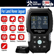 OBD2 Scanner - Diagnosecomputer - Diagnose Auto - Storing Verwijderen - Uitleesapparatuur Auto - Diagnosetool voor alle systemen ABS EPB TPMS DPF - Zwart