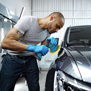 Elektrische excentrische auto polijstmachine - 21 V, inclusief polijstaccessoires - EU-versie