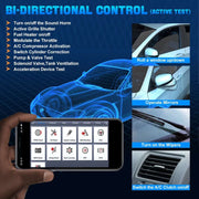 OBD2 Scanner - Diagnosecomputer - Storing Verwijderen - Uitleesapparatuur Auto - Diagnose Auto - Autodiagnosetool - ABS-ontluchtingscodelezer - Levenslange Gratis Update - Zwart