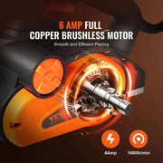 Schaafmachine - Hand Schaafmachine - Schaaf Apparaat - Met Opbergtas - 80mm - 120V - Zwart