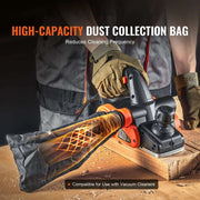 Schaafmachine - Hand Schaafmachine - Schaaf Apparaat - Met Opbergtas - 80mm - 120V - Zwart