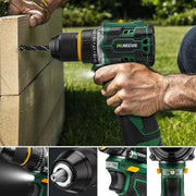 Boormachine - Mini Boormachine - Schroefmachine - Elektrische Boormachine - Elektrische Schroefmachine - 2x Accu - Met Koffer - Met Accessoires