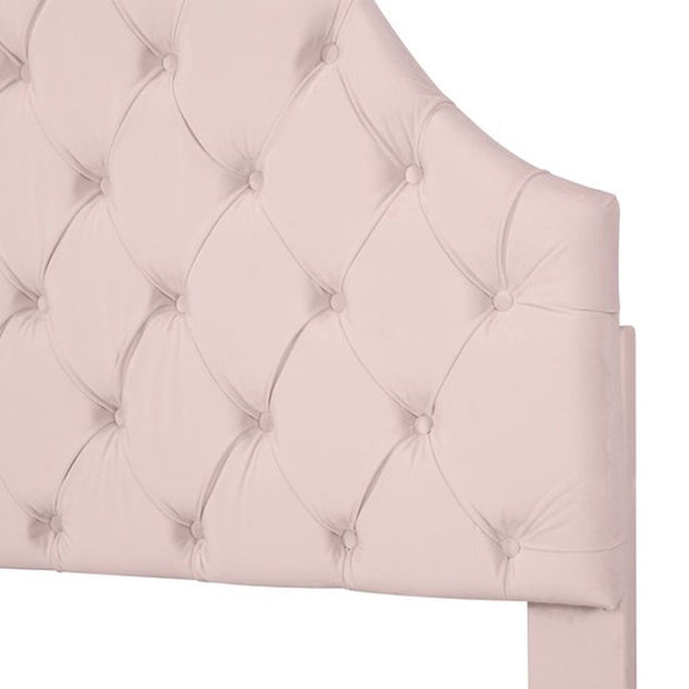 Enkel bed,Gemakkelijke montage, 90*200cm Gestoffeerd bed met lattenbod en hoofdeinde, Gestoffeerd bed met in hoogte verstelbaar hoofdeinde, Jeugdbed, Houten lattensteun, Fluweel, roze