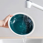 Luxe Serviesset – 32 delig – 8 persoons – Porselein - Bordenset – Dinner platen – Dessertborden - Kommen - Pastabord - Groen