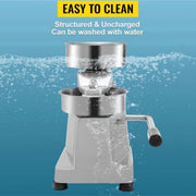 Hamburgerpers Deluxe - RVS - Hamburger maker - Grijs - Compact