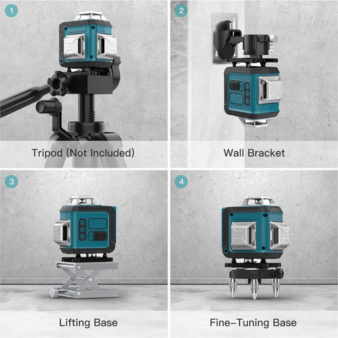 Bouwlaser - Laser Waterpas - Laser Zelfnivellerend - Rotatielaser - Bouwlazer - Bouwlaser Roterend - Laserwaterpas Zelfnivellerende - Laserwaterpassen