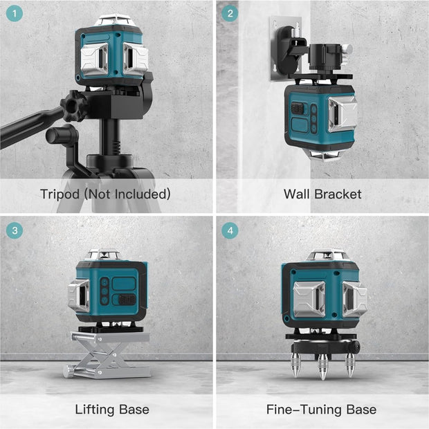 Bouwlaser - Laser Waterpas - Laser Zelfnivellerend - Rotatielaser - Bouwlazer - Bouwlaser Roterend - Laserwaterpas Zelfnivellerende - Laserwaterpassen