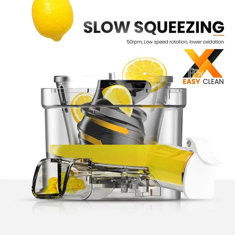 Sapcentrifuge - Elektrisch - Blender - Groente en Fruit - 2 in 1 - Sap Juicer - Ijs blender - WIT