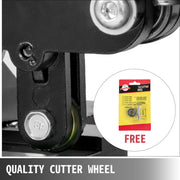 Tegelsnijder - 800mm - Handmatige Keramische Tegelsnijmachine - Met Twee Wielen en Rubberen Handgreep - voor het Snijden van Tegels, keramiek, Porseleinen Tegels