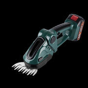 Heggenschaar - Heggentrimmer - Snoeischaar - Elektrische Heggenschaar - Accu Heggenschaar - 2 in 1 - Struikschaarblad - Grasschaarblad - Verwisselbare Messen - Tuingereedschap - Krachtig - Langdurige Accu - 2 Accu's - Accu Oplader