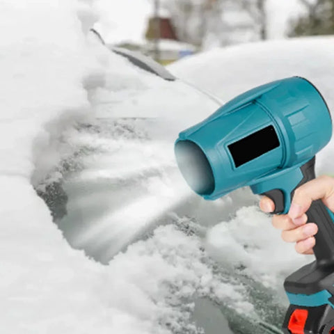 Elektrische Turbo Blower - Luchtblazer - Jet Fan - Power Blower - Industriële Turbo Ventilator - Professionele Luchtblazer - 1200W - 18V - 2 Accu's - 23Ah - Lichtgewicht - Snel Droog - Reiniging - Comfortabel Gebruik