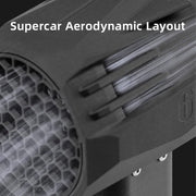 Stuwjet Droogventilator - Draagbare Sneeuwblazer - Jet Fan Dry Blazer 240 km/u - Snelheid Krachtige Ventilator - 1400 g 64 mm Borstelloze Motor - Reisgemak - Krachtig - Zwart