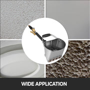 Mortel Gips Beton Cement Sproeier - Slijtvast - voor Luchtcompressoren - Waterdicht en Anti Corrosie - met 4 Spuitmonden - Mortelsprays - Gips - Klein Ladderspuitbeton - Grondmix