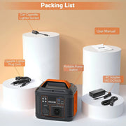 Draagbare Krachtcentrale - Oplaadstation - Powerbank - 300W - Volledige Set - Werkplaats, Vakantie, Buiten, Thuis - 300W - 296Wh