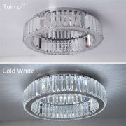 Kristallen Plafondlamp - Crystal LED Lamp - Woonkamerlamp - Moderne Lamp - LED Plafondlamp - Plafonniere
