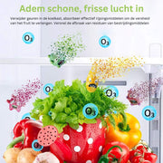 Ozon generator - Ozon apparaat - Ozongenerator - Luchtreiniger - Koelkast reiniger - Lucht verschoner - Lucht sterilisatie - Draagbare Ozonsterilisator - 220V - 25W - Luchtvolume 50m³/u - Wit