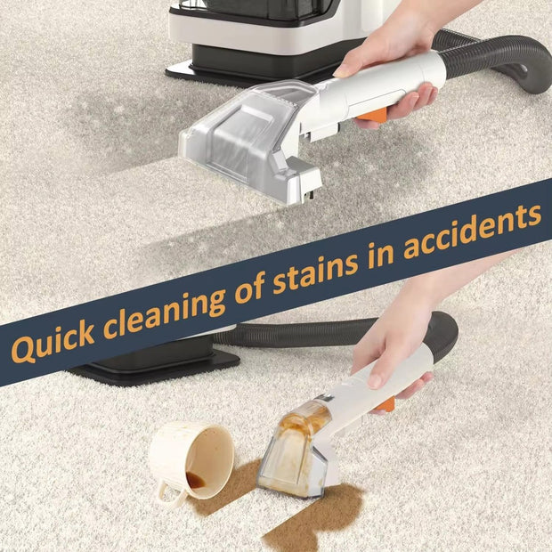 Tapijtreiniger voor een schoon en fris huis - ideaal voor tapijten, banken en autostoelen