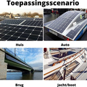 Zonnepanelen Compleet Pakket 12V - Flexibel Zonnepaneel Camper - 2 Stuks - 200W