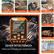 Waterdichte Professionele Metaaldetector - Geschikt voor Onder Water Gebruik - Inclusief Accu