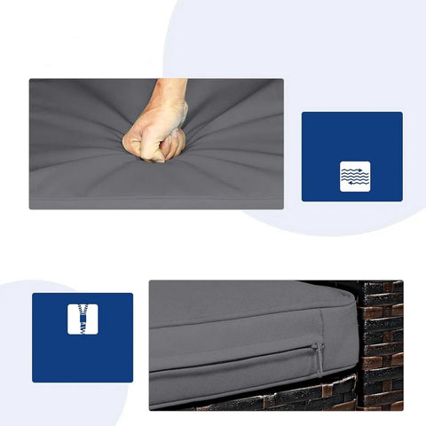 Tuinset - 6-delig - tuinstoelen - tuinstoelen verstelbaar - tuinstoelen stapelbaar - tuinsets -tuinstoelen stapelbaar