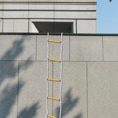 6m Escape Ladder - Rope Ladder Fire Safety - Fire Ladder - Multifunctional Heavy Duty Emergency Ladder - Load up to 200 kg