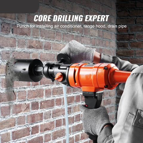 Diamantboor - 1100/2400 RPM - 1500W - nat boren - 8-10.2CM - magneetboor - voor boren in gewapend beton, marmer