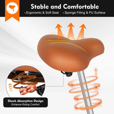Driewieler - 20 Inch - Driewielige Fiets Met Mandje - Geschikt Voor Ouderen - Winkelen Transport - Wit