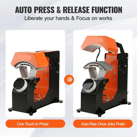 Transferpers - Heat press - 3 in 1 Hoed Cap Heat Press Machine