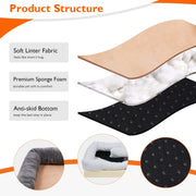 Hondenkussen XL - Orthopedisch hondenbed - 97x72x29,5cm - Premium Foam - Antislip Oxforddoek - Wasbaar - Waterdicht - Lounger - Grijs