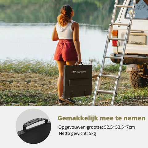 Solar Generator Pro - Renewable energy on the go - Power station - Solar generator - Portable power station - Solar generator - Solar panel - Solar station with 2 partners EVEBASE Move 2000