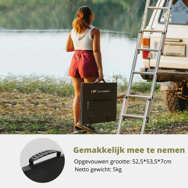 Solar Generator Pro - Renewable energy on the go - Power station - Solar generator - Portable power station - Solar generator - Solar panel - Solar station with 2 partners EVEBASE Move 2000