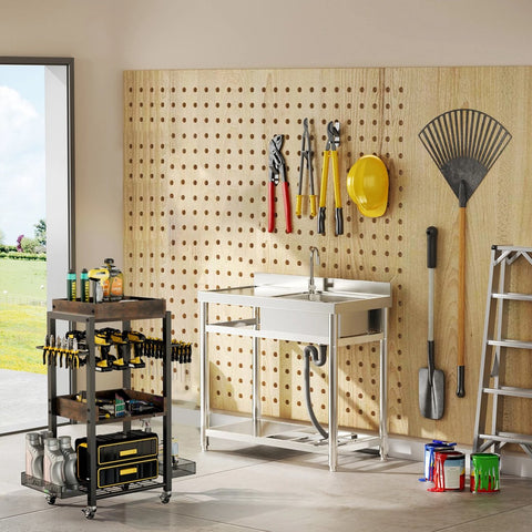 Gereedschapstrolley - Gereedschapswagen - Gereedschapskarren - Werkplaatswagen - Gereedschapswagen verrijdbaar
