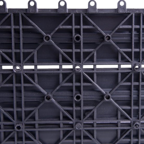 Patio Tuintegels met Kliksysteem - Set van 11 - Weerbestendig - Lichtbruin 30x30x1.8 cm