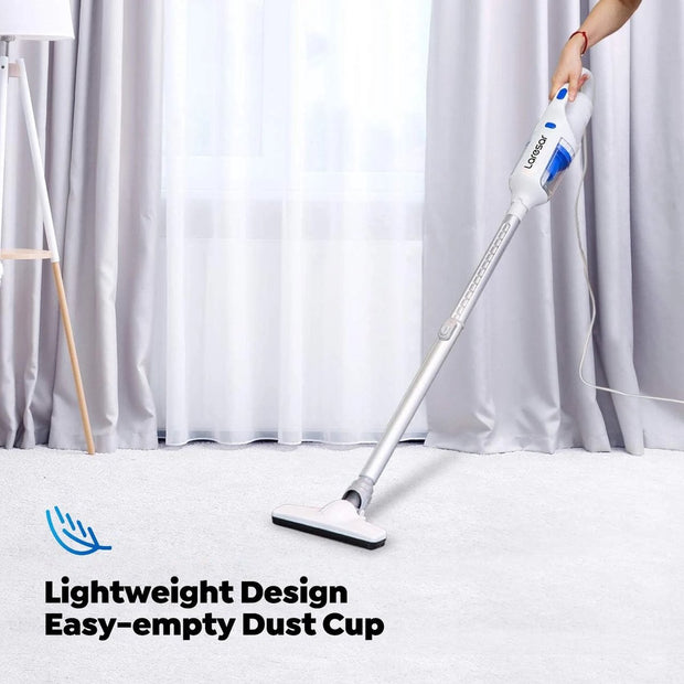 White - 3 Suction Nozzles - 400W - &lt;50 dB - 120 Minutes Runtime - LED Touchscreen Display - 3 Suction Modes
