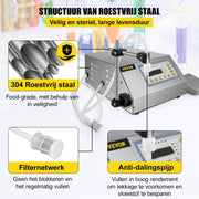 Vulmachine Vloeistof - Pneumatische Flessenvuller - Vulautomaat - 3,5L