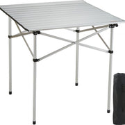 Vouwtafel Campingtafel - 705 x 700 x 700 mm - Opvouwbare Tuintafel - Balkontafel - Multifunctionele Tafel - 30 kg Belastbaar - Aluminium Campingtafel - Vouwtafel - Hittebestendig - Draagbaar