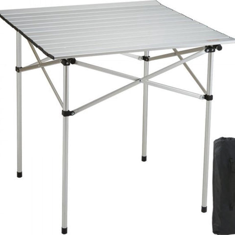 Vouwtafel Campingtafel - 705 x 700 x 700 mm - Opvouwbare Tuintafel - Balkontafel - Multifunctionele Tafel - 30 kg Belastbaar - Aluminium Campingtafel - Vouwtafel - Hittebestendig - Draagbaar