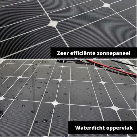 Zonnepanelen Compleet Pakket 12V - Flexibel Zonnepaneel Camper - 2 Stuks - 200W