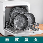 Serviesset - 4 Personen - Tafelservies - Keramiek - 12-Delig - Bordenset 12-Delig - Groen