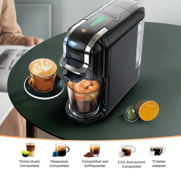 5 in 1 koffiezetapparaat - Koffiezetapparaat - Meerdere capsules - met 2 Partners Philips Senseo Maestro - CSA260/60 - Koffiepadapparaat - Zwart Philips Senseo Select CSA230/60 - Koffiepadapparaat