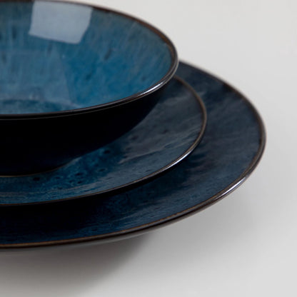 Luxe Serviesset - 8 Persoons - Porselein - 32 Delig - Bordenset 8 persoons - Bordenset 32 delig - Blauw