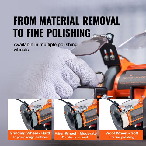 Dubbele Slijpmachine - 3-in-1 Multifunctioneel - Krachtige 50W <Otor - Borstelloos - 3 Polijst Schijven - Sieraden - 100+Accessoires - Polijsten - Slijpen
